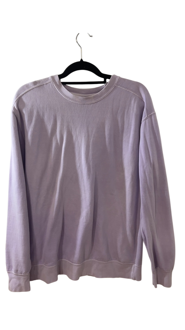 Boutique Sweatshirt Medium Light purple