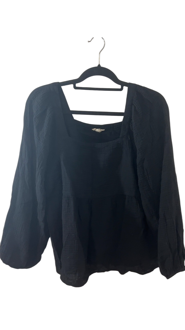 Boutique Blouse Small Black