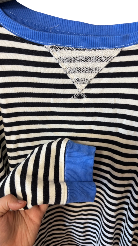 We the Free Sweater Large Black, White and Blue