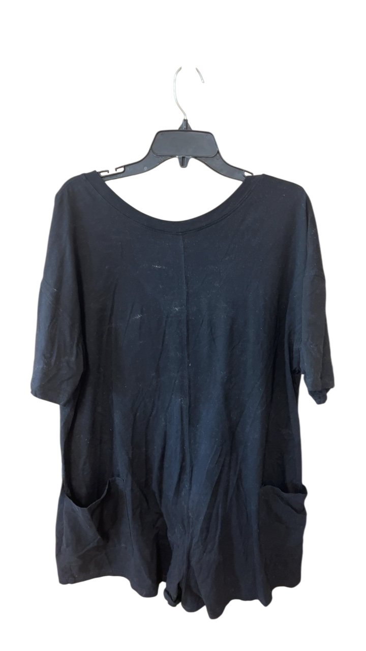 Boutique Romper Large Black