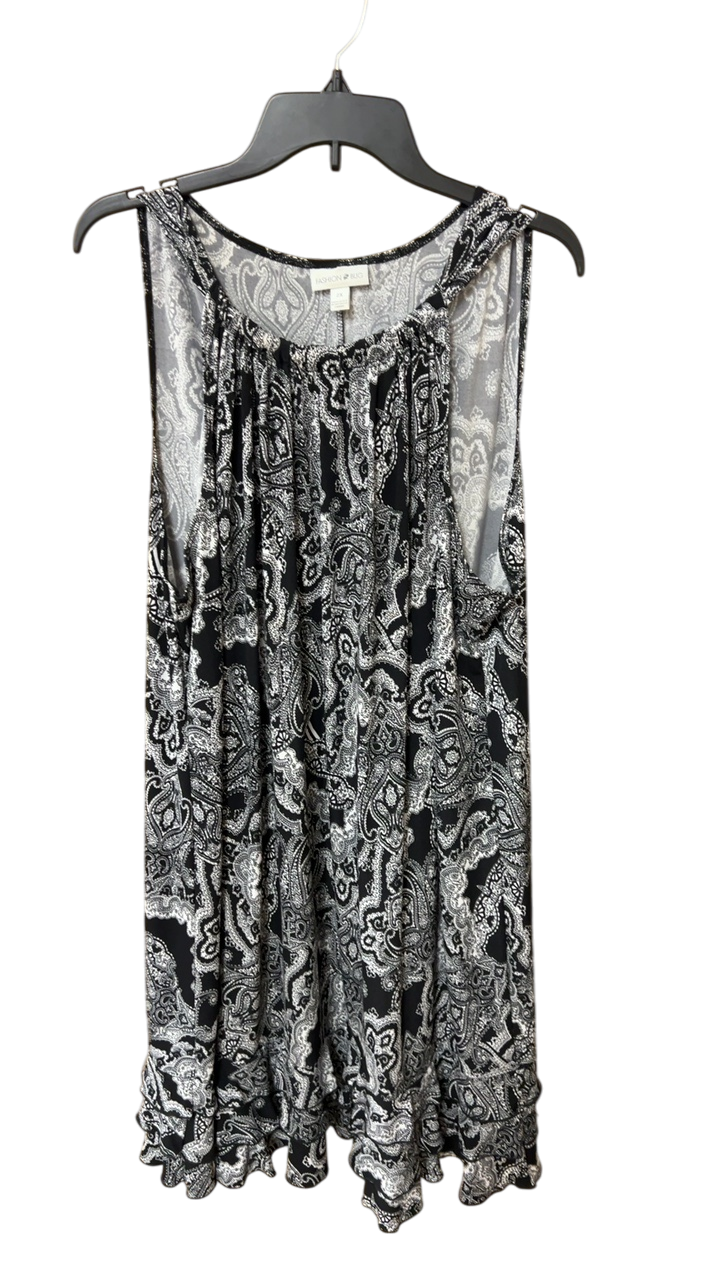 Fashion Bug Dress 2XL Black and white