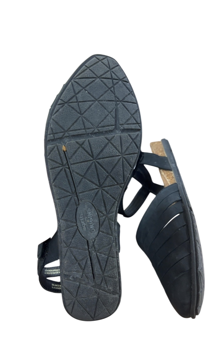 Earth Origins Sandals 9.5 Black