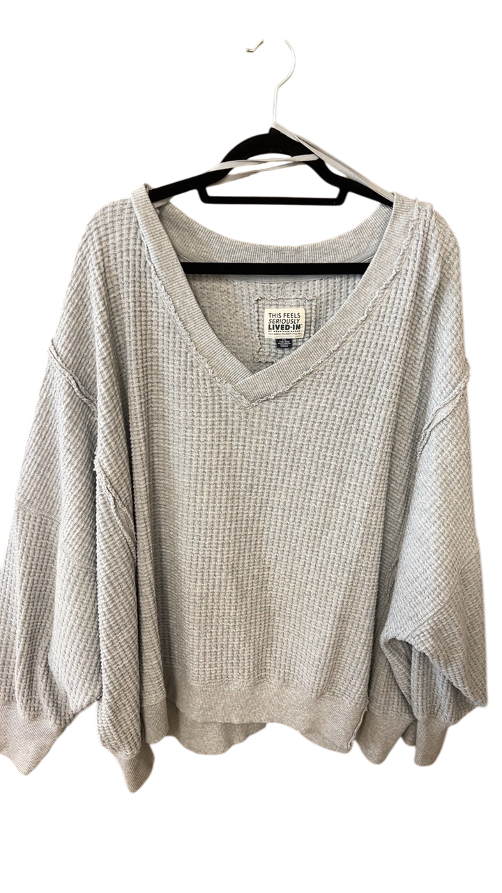Aerie Sweatshirt XXL Gray