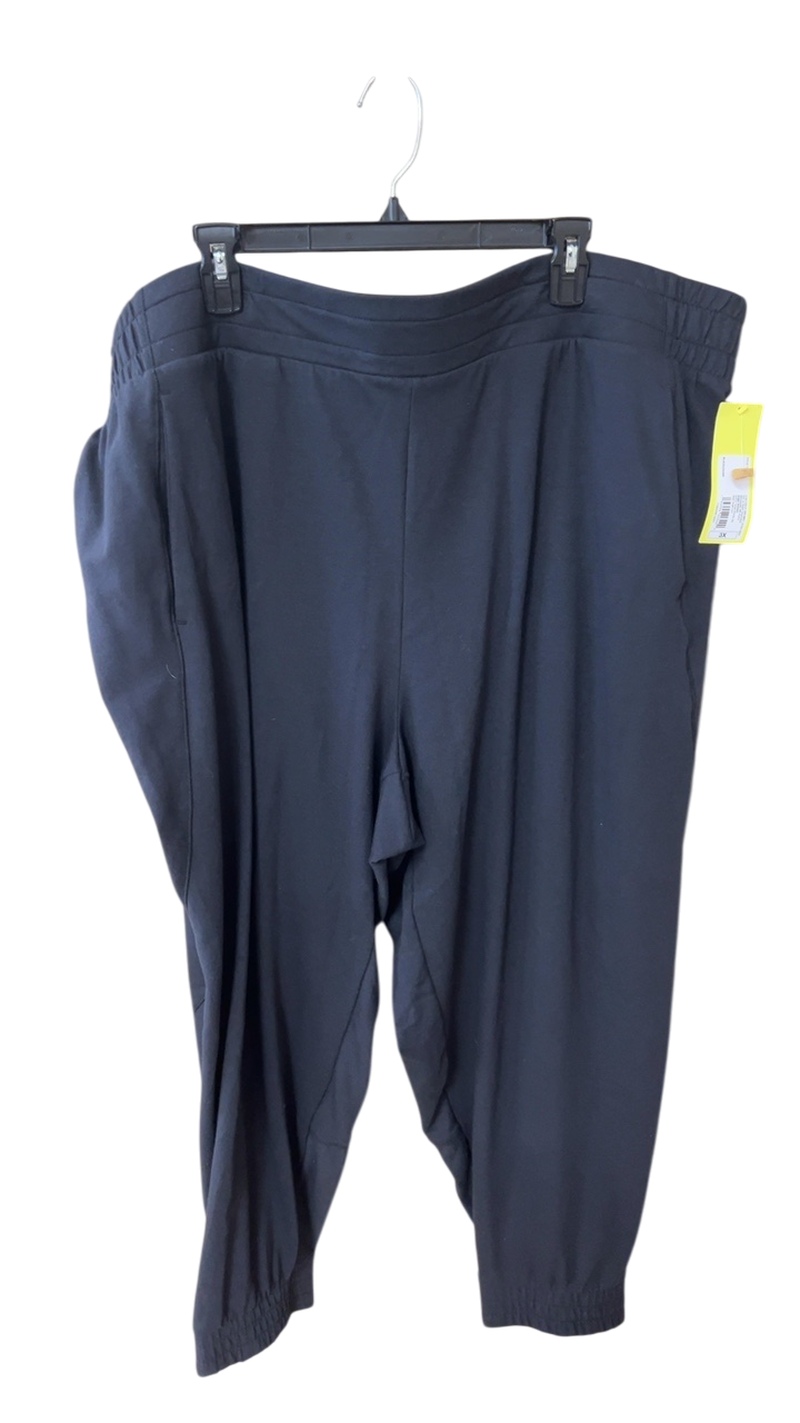 All in Motion Pants Plus 3X Black