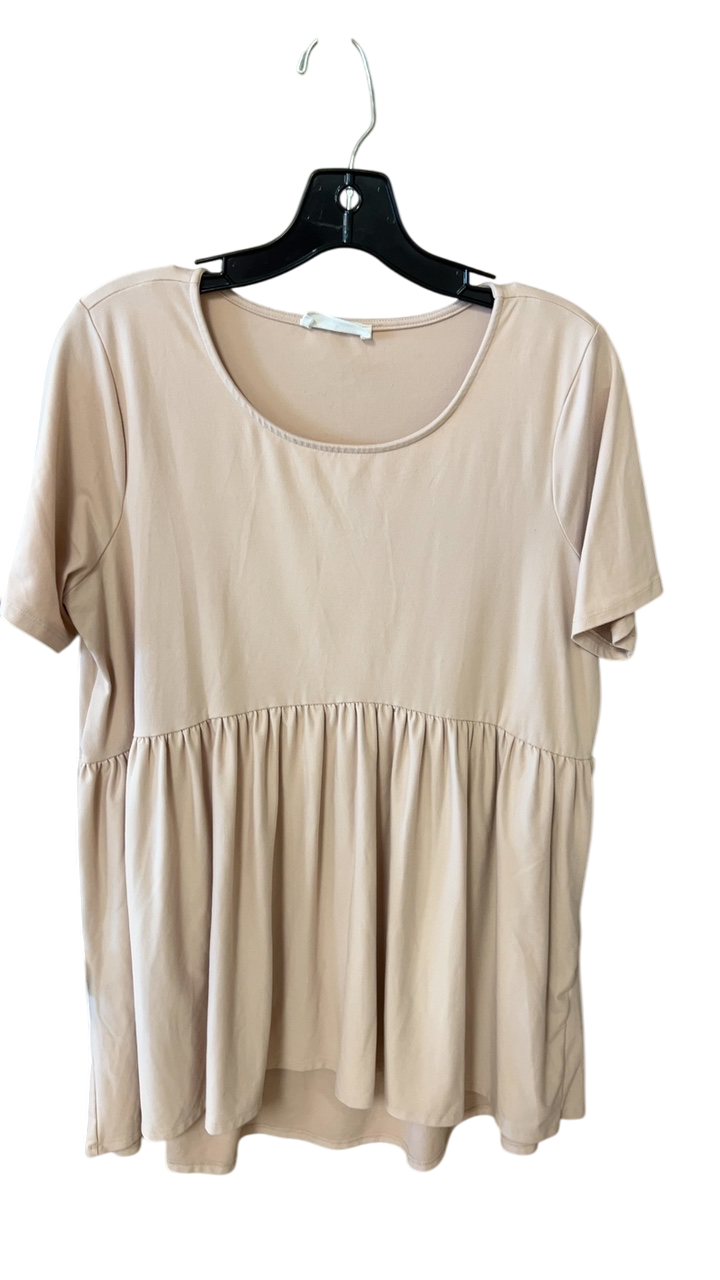 ZENANA Top Large Light pink