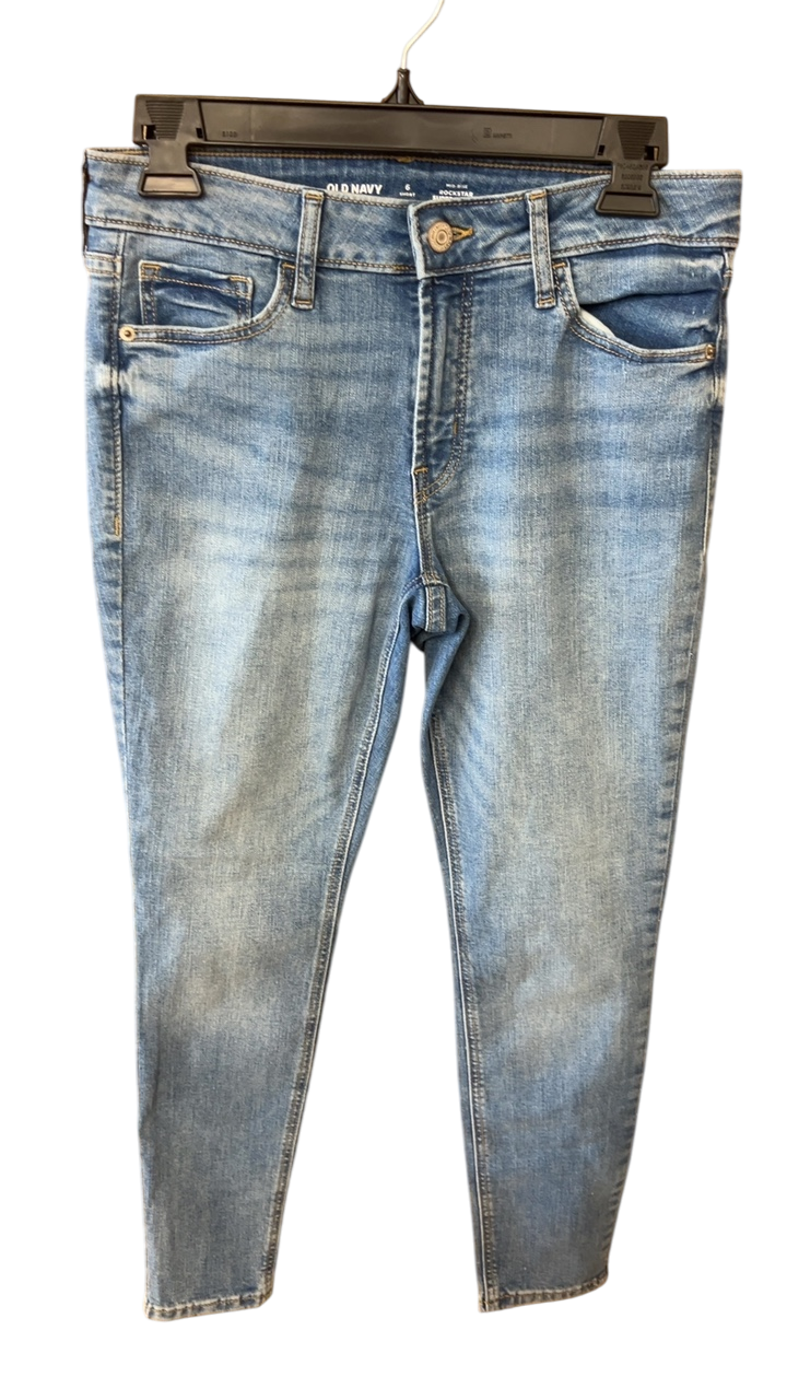 Old Navy Pants 6 Light wash blue