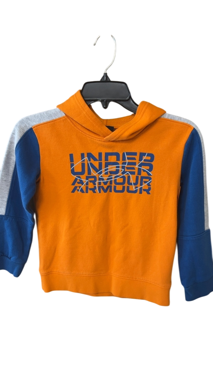 YOUTH Under Armour Hoodie 7 Orange and Blue
