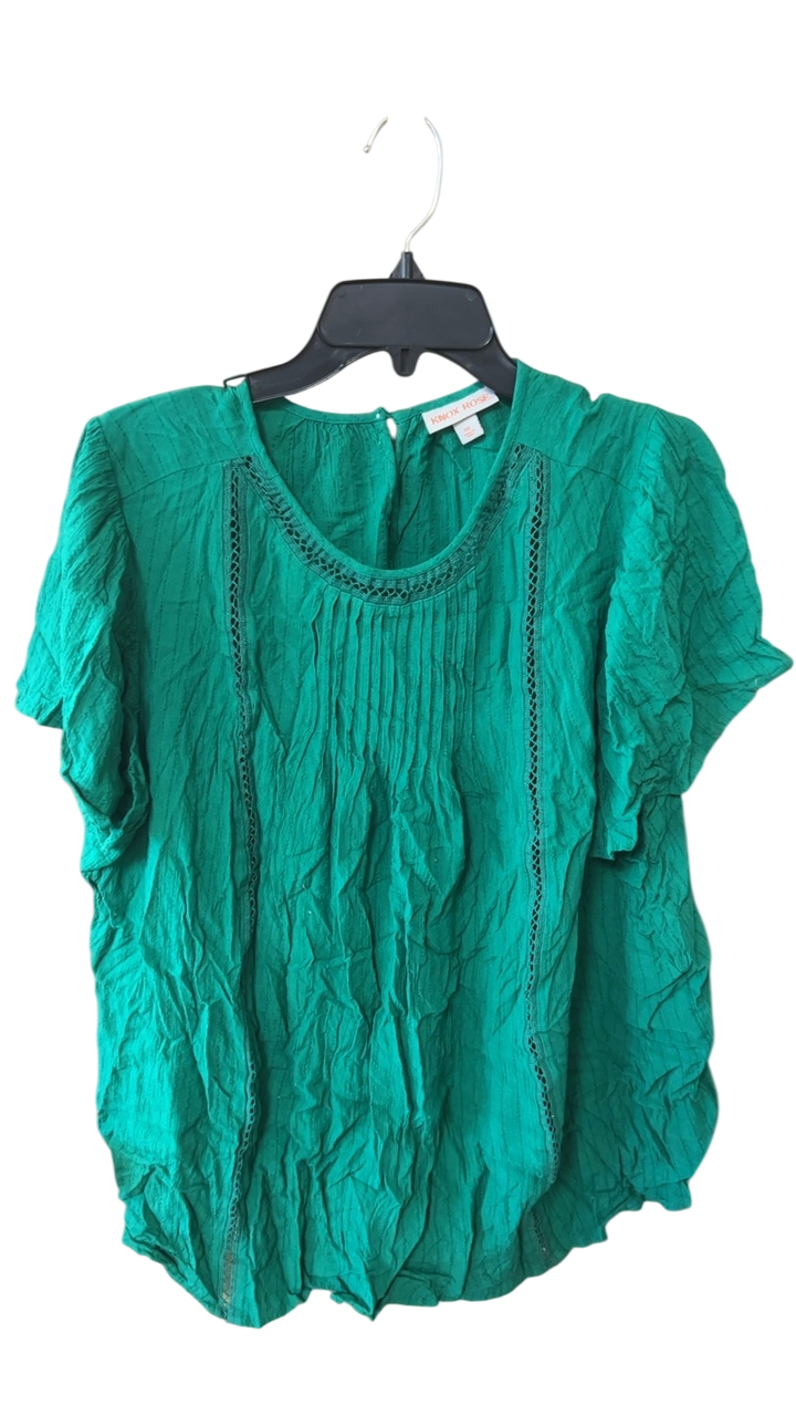 Knox Rose Blouse XXL Teal