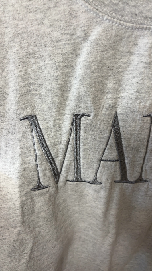 MAMA Sweater XL Gray