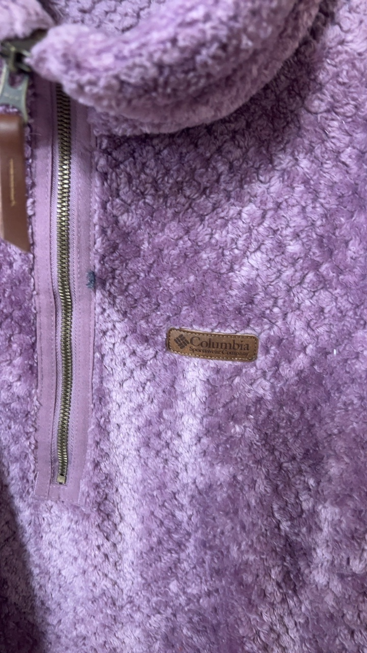 Columbia Jacket 1X Purple