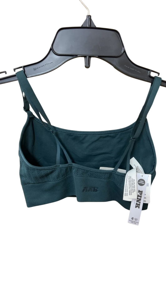PINK Sports Bra XS Dark Green