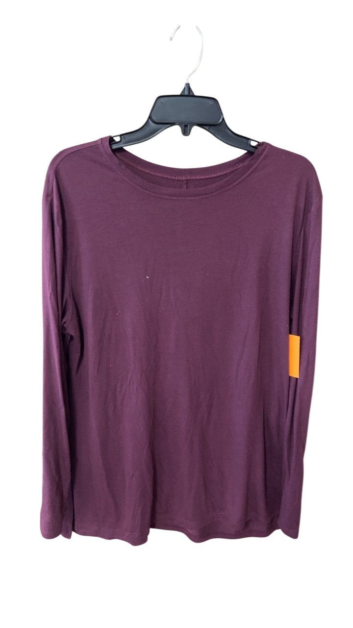 Walmart T-Shirt Large Deep Purple