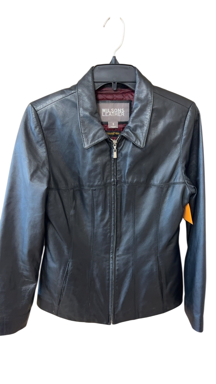 Wilson's Leather Jacket Small Black