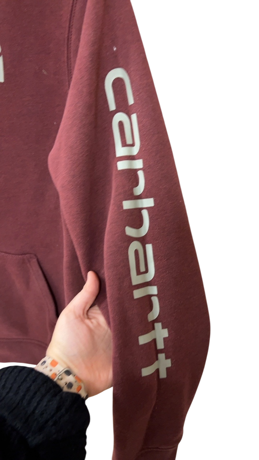Carhartt Hoodie XL Maroon
