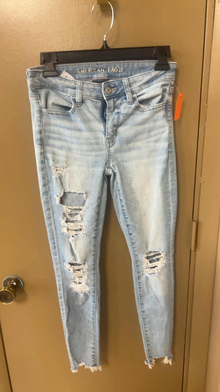 American Eagle Pants 2 Light Blue