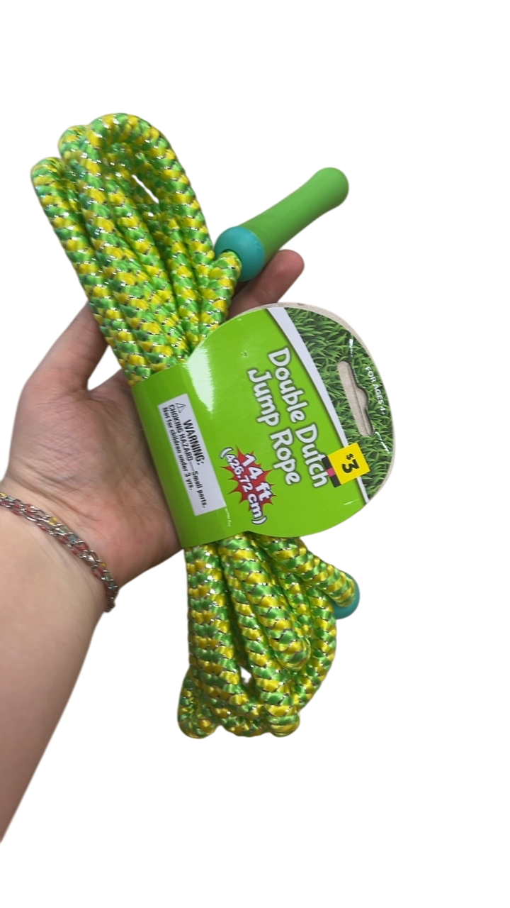 Jump Rope-Green, Pink, Blue