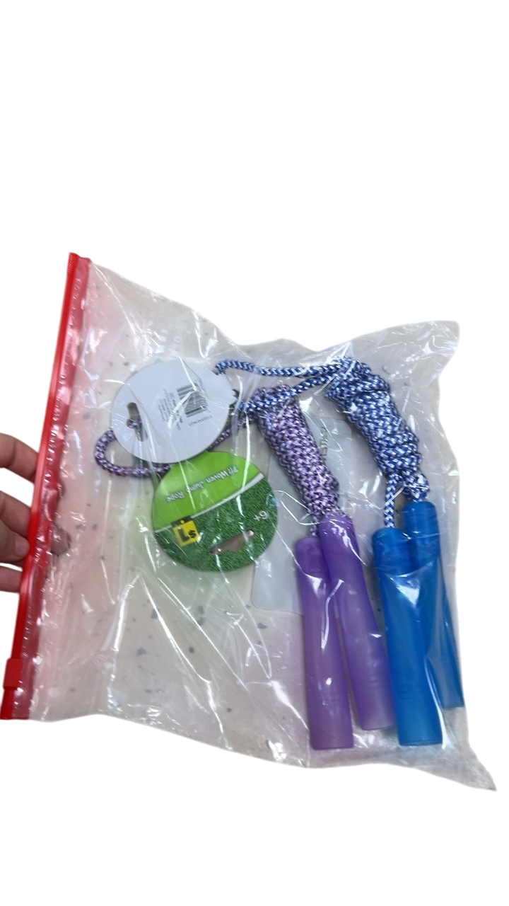 Unbranded Jump Rope Purple and Blue