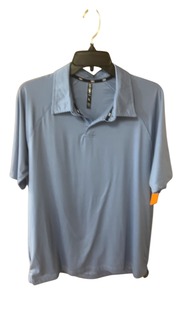 Unbranded Polo Shirt MENS Large Light Blue