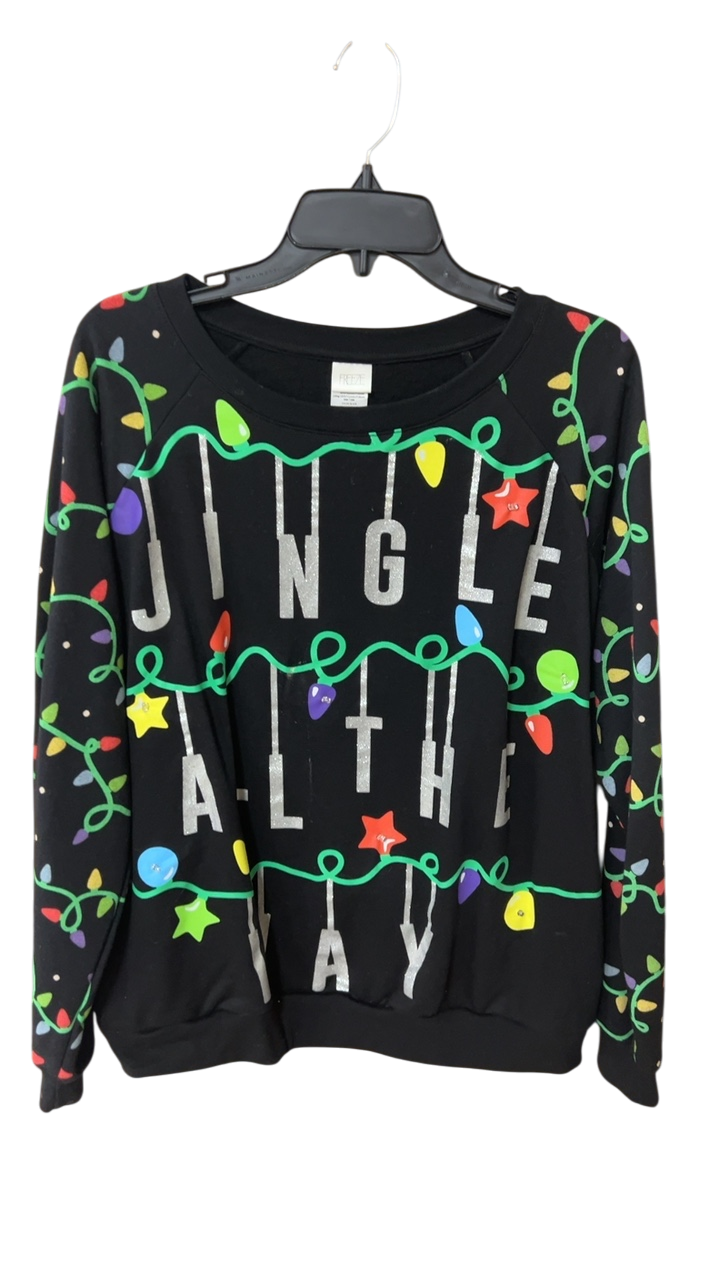 Christmas Sweater XXL Black