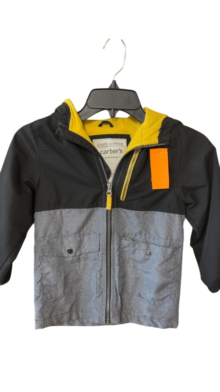 Carter's Jacket YOUTH 5/6 Black, Grey and Yellow