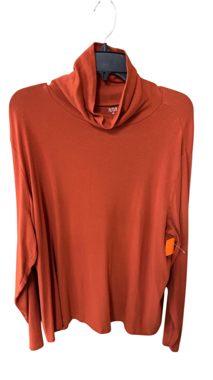 Ana Long sleeve 3X Rust