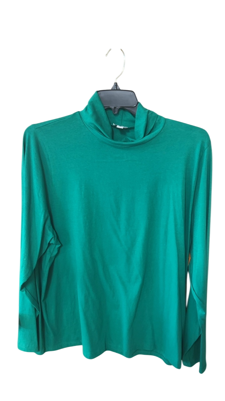 Turtleneck Sweater 3X Teal