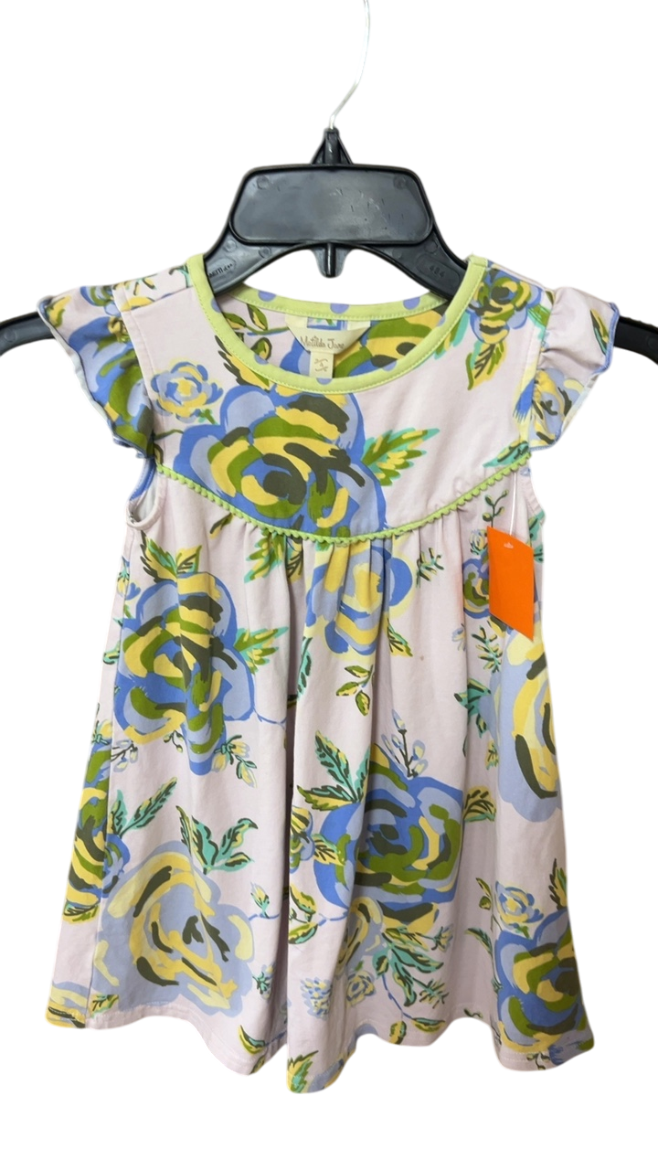 Malina Jane Dress YOUTH 4 Multicolor (Cream, Blue, Green, Yellow)