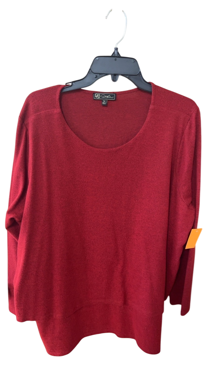 Unknown Sweater 2X Red