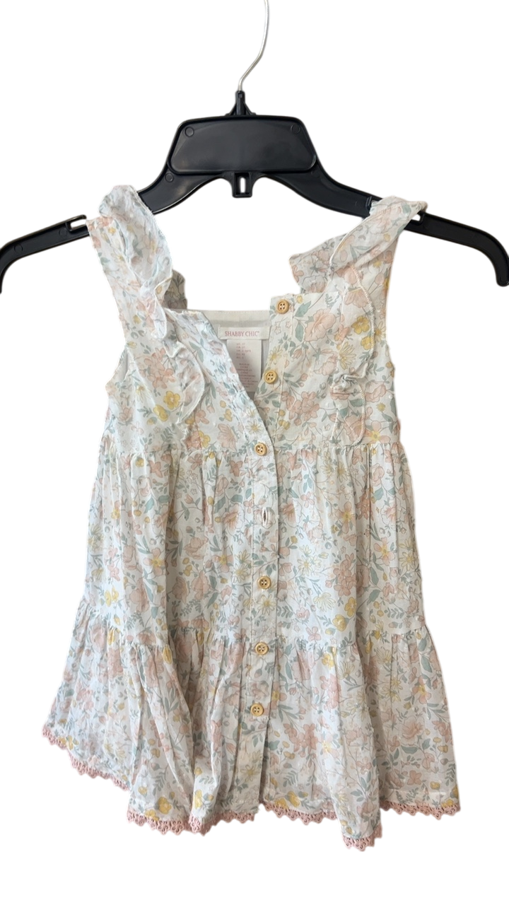 Shabby Chic Dress YOUTH 3t Multicolor (mainly pastel shades)