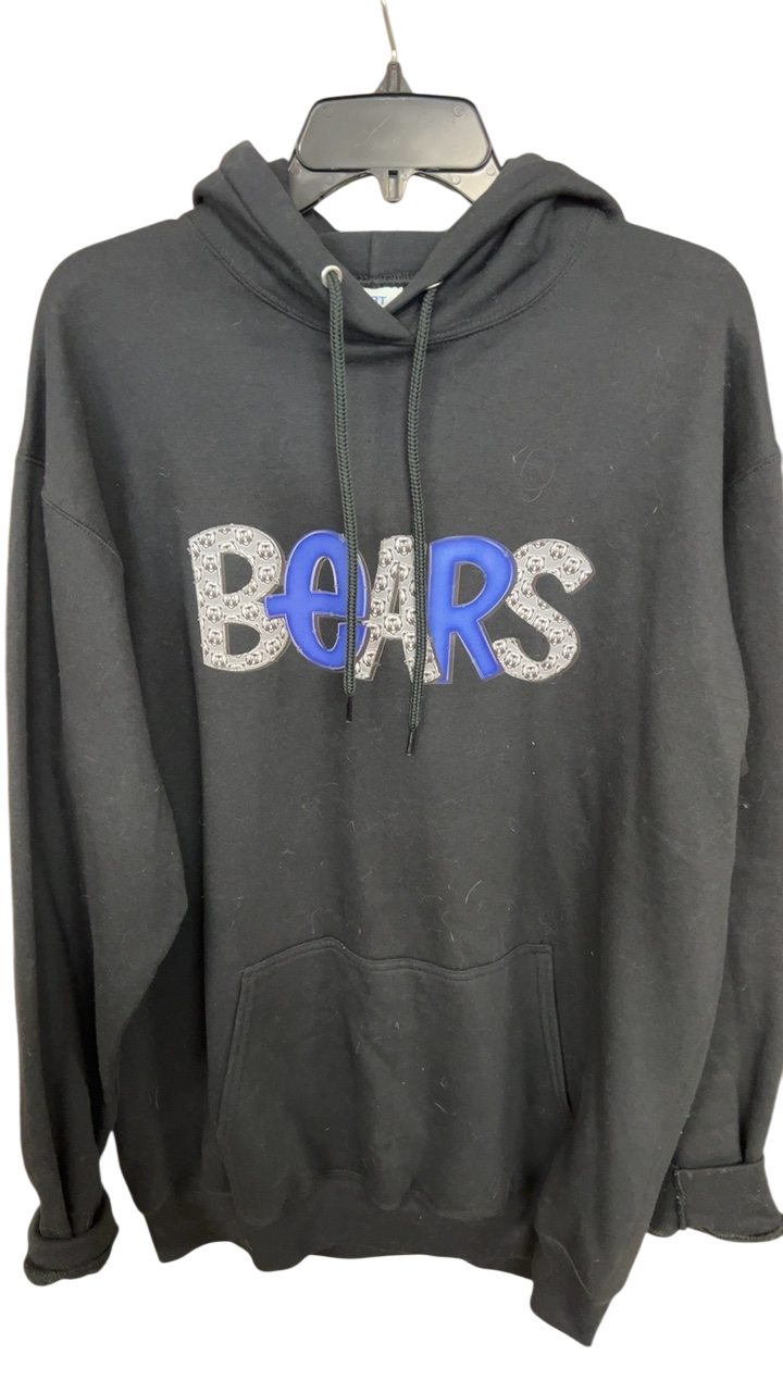 Bears Hoodie Large Black