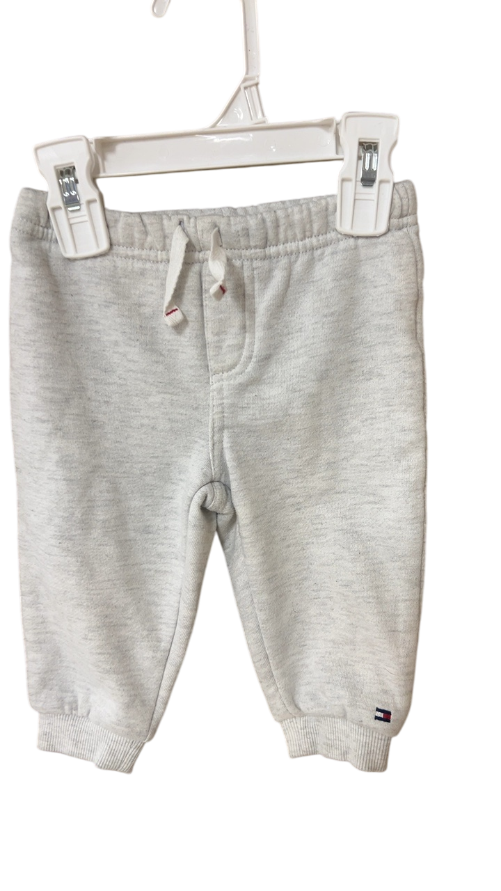 Tommy Hilfiger Pants YOUTH 6/9 Months Light Gray