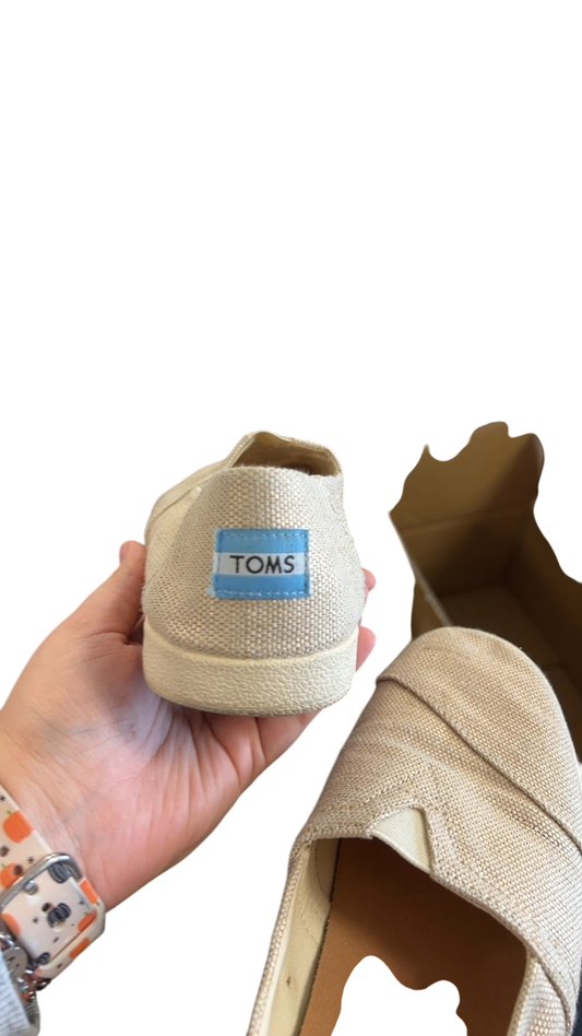 TOMS Sneakers 8.5 Beige