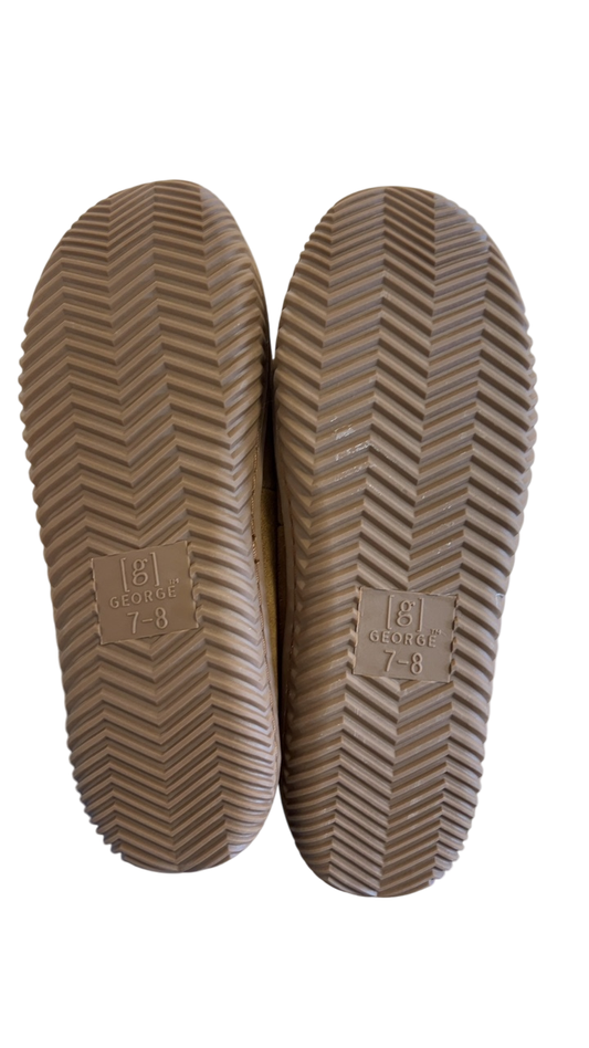 Slippers MENS 7-8 Brown