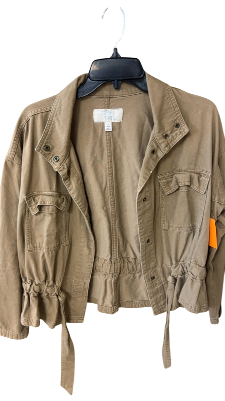 TIME & TRU Jacket Small Khaki