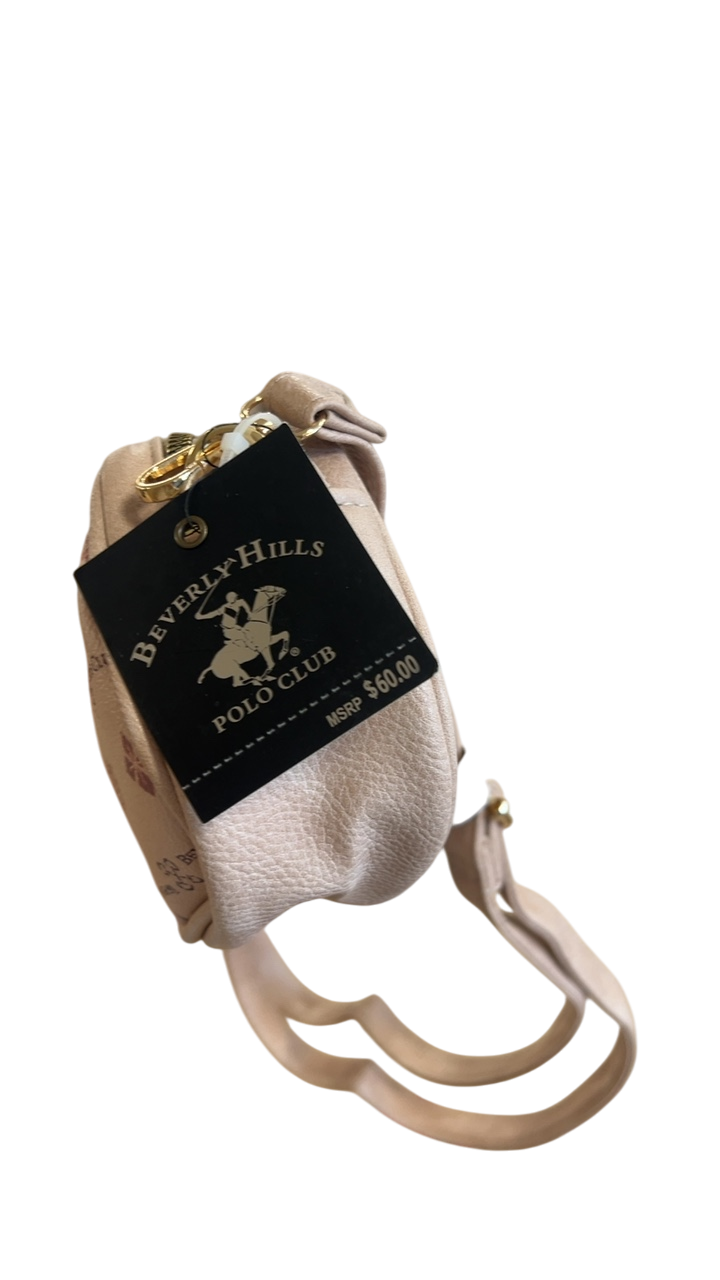 Beverly Hills Polo Club Bag Beige and Pink