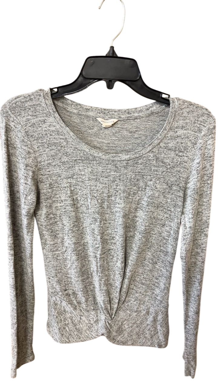 AeroPostale Sweater Medium Gray