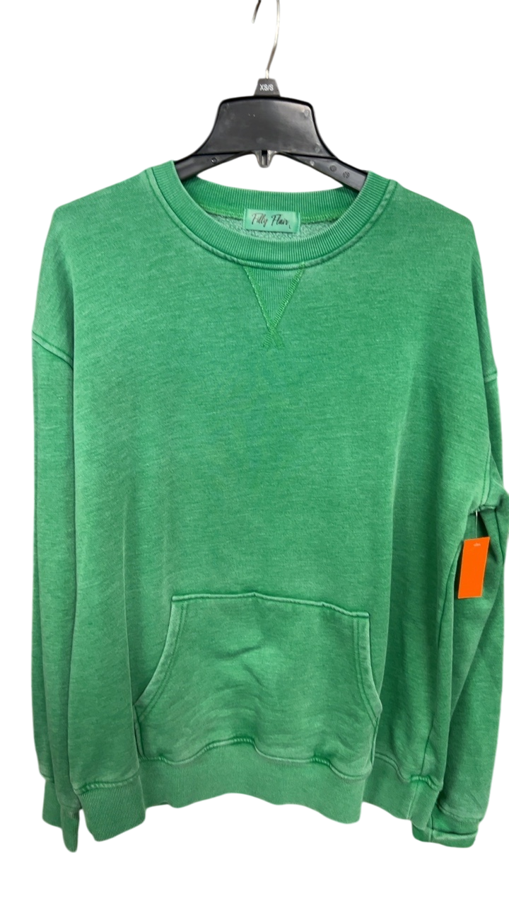 Filly Flaire Sweater Large Green