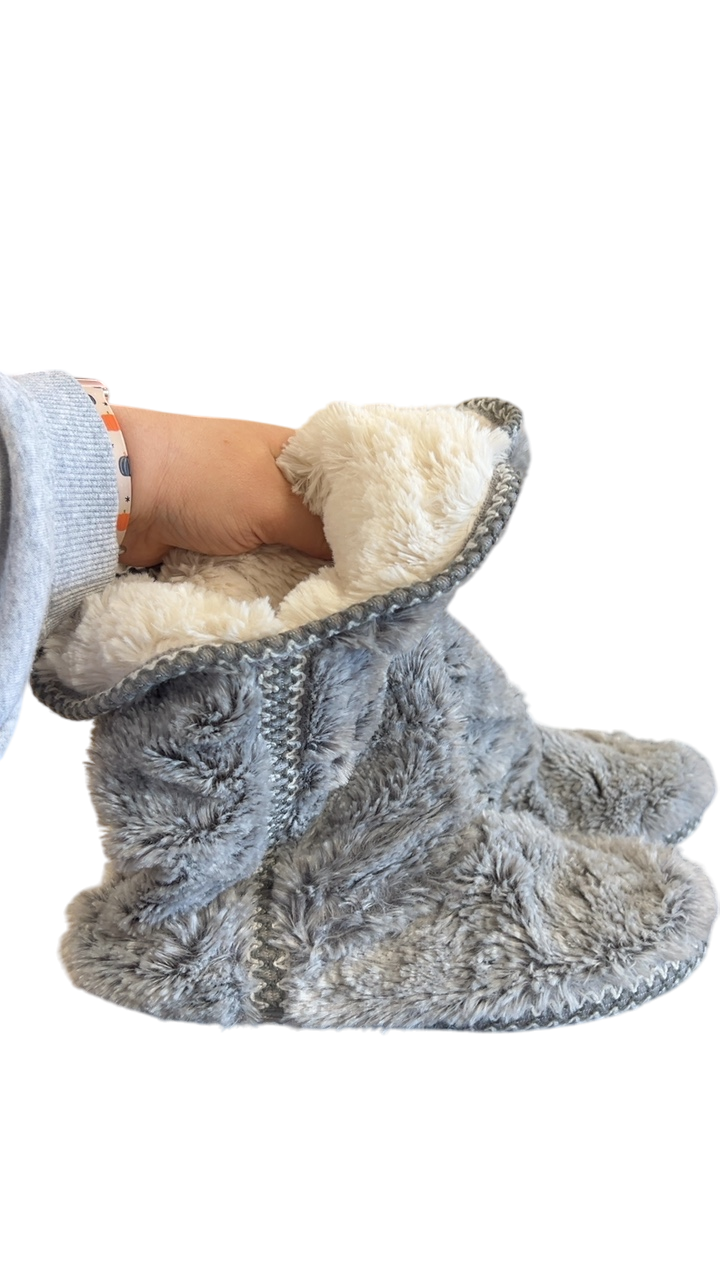 Slippers 7-8 Gray