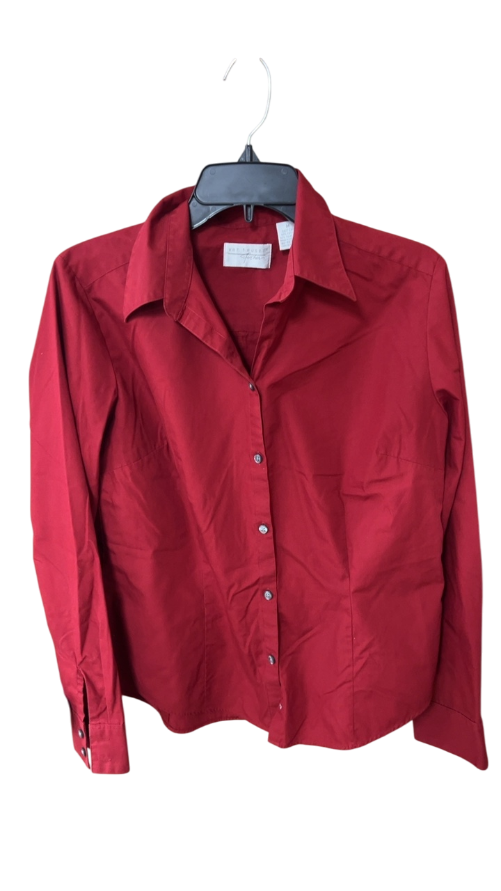 VAN HEUSEN Shirt Medium Red