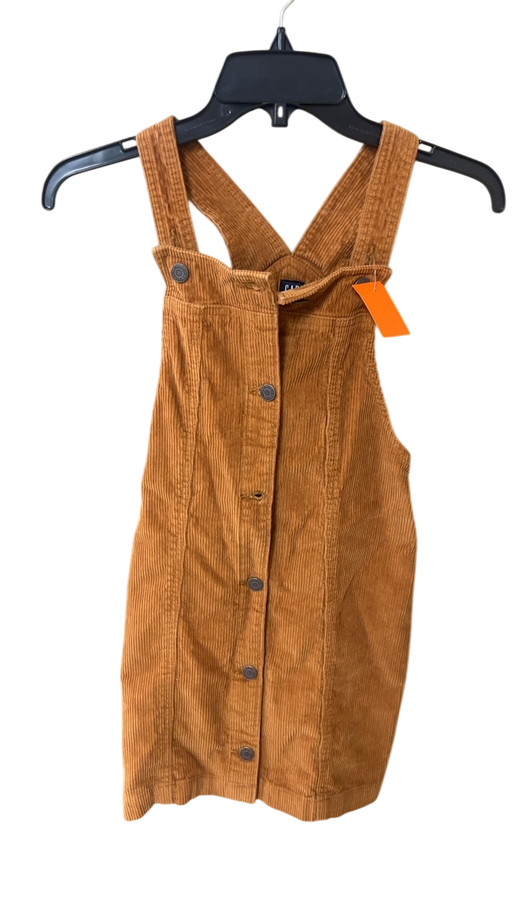Overall Dress YOUTH Large Brown