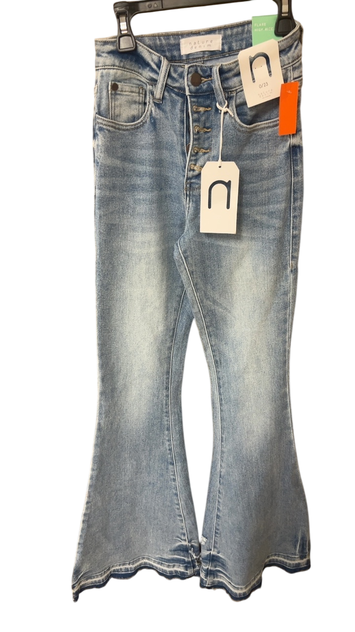 Nature Denim Pants 0 Light blue