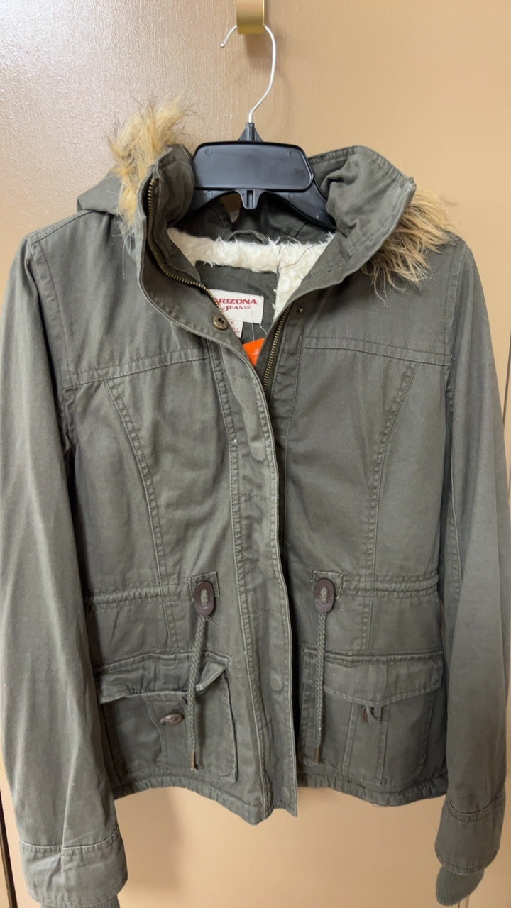 Arizona Jeans Co. Jacket Medium Olive green