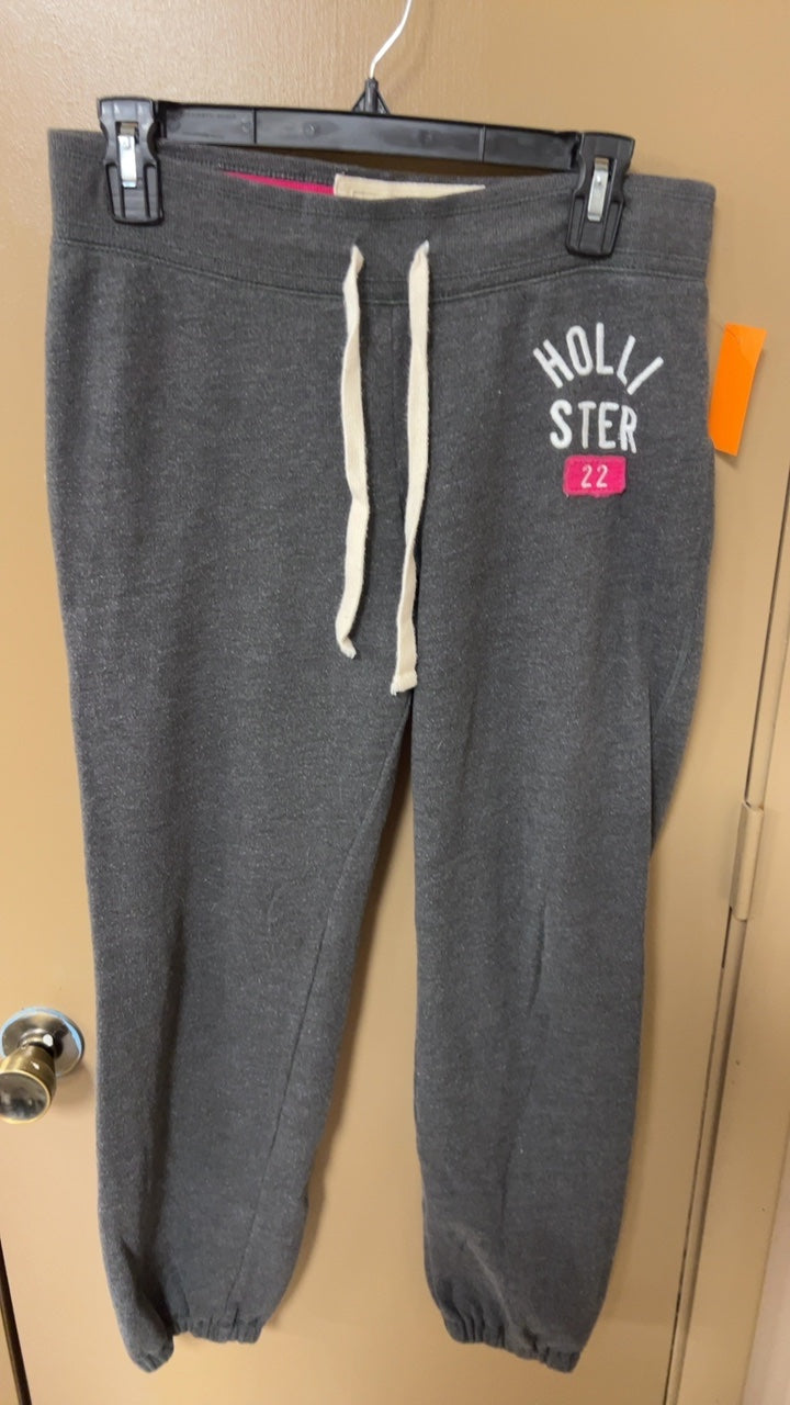 Hollister Sweatpants Small Gray