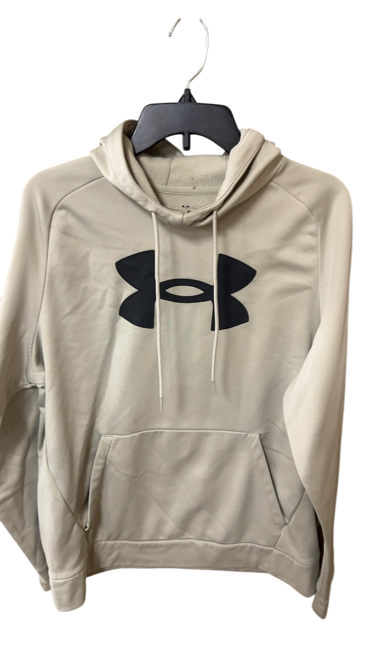 Under Armour Hoodie MENS Large Beige