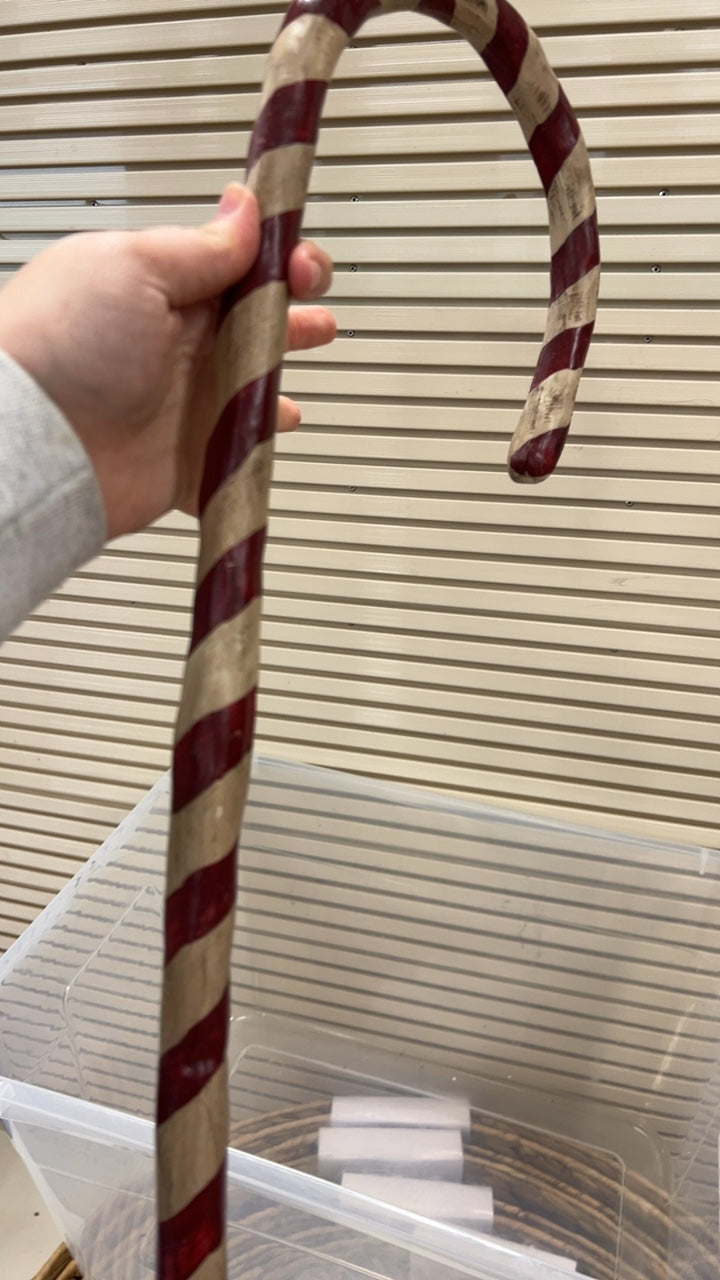 Candy Cane Home Decor Red and white