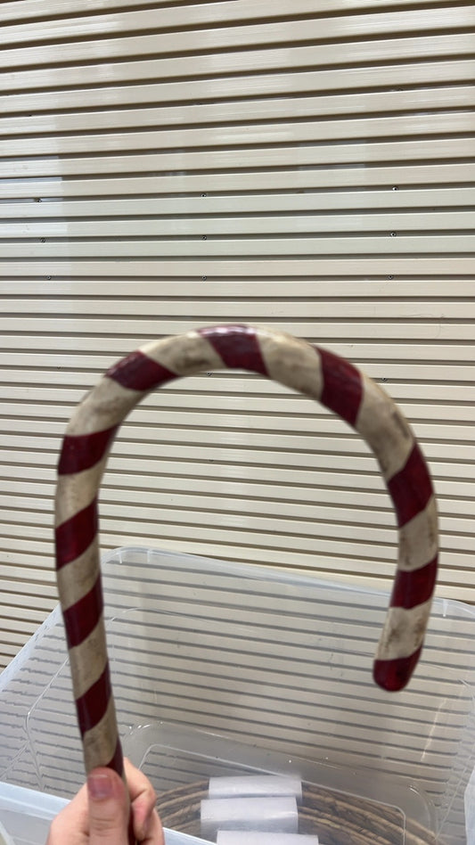 Candy Cane Home Decor Red and white
