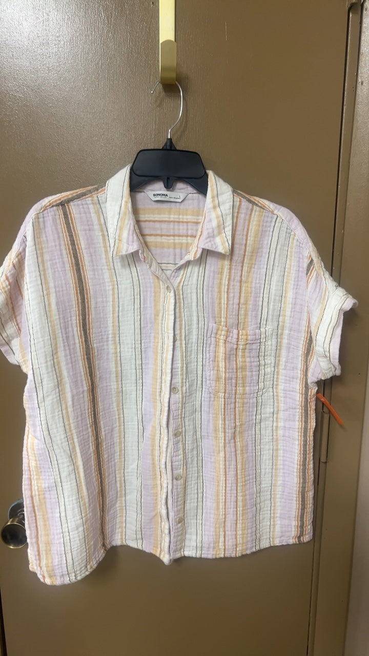 Sonoma Shirt Large Multicolor