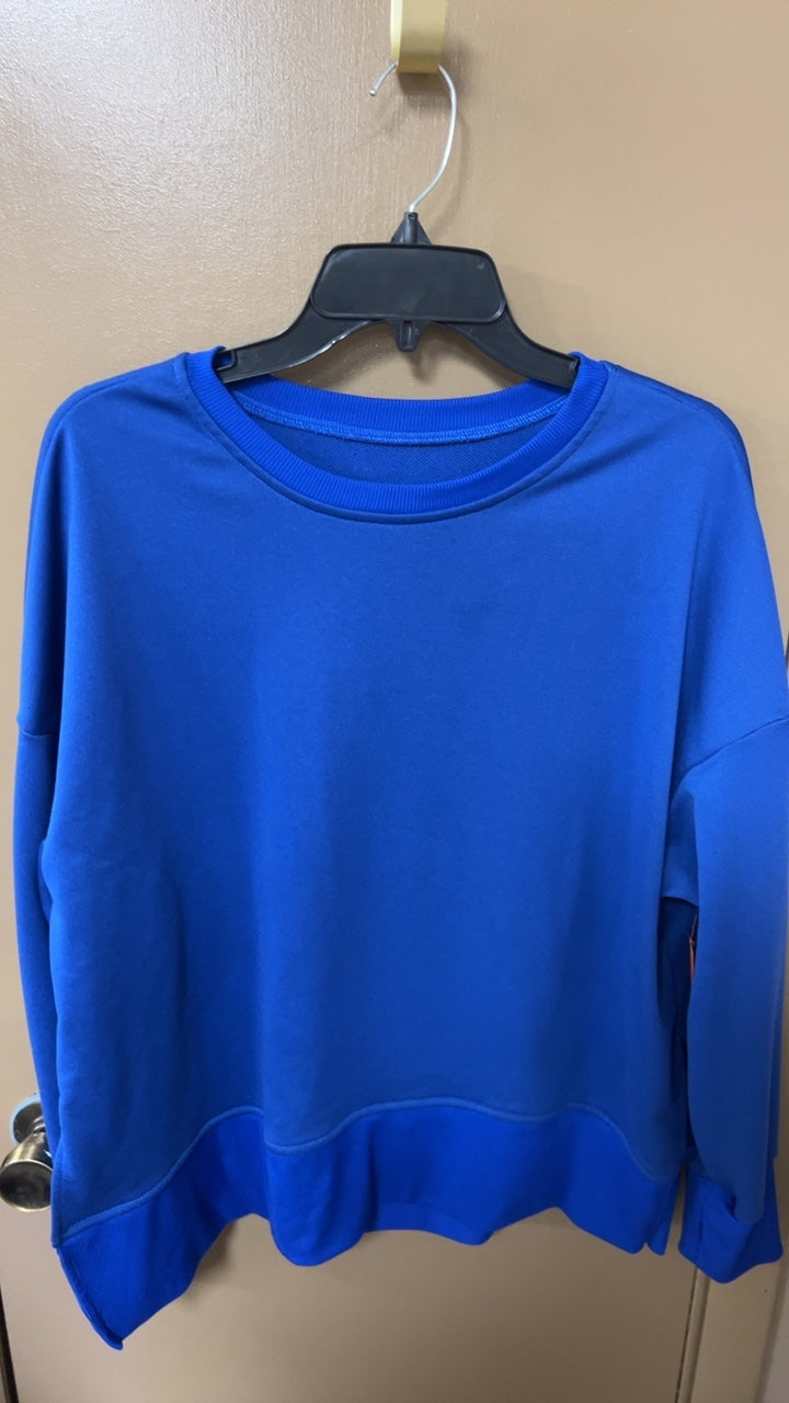 Sweatshirt Large Blue