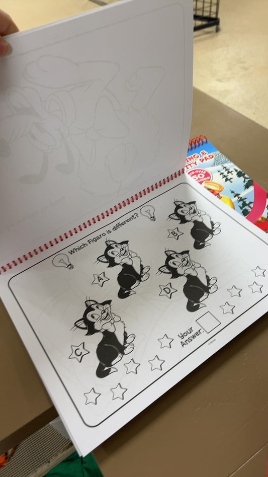 Disney Coloring and activity pad Multicolor