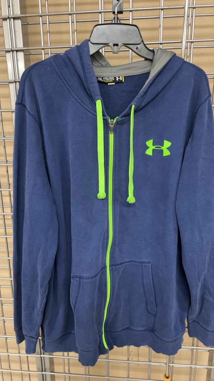 Under Armour Hoodie 2XL Blue